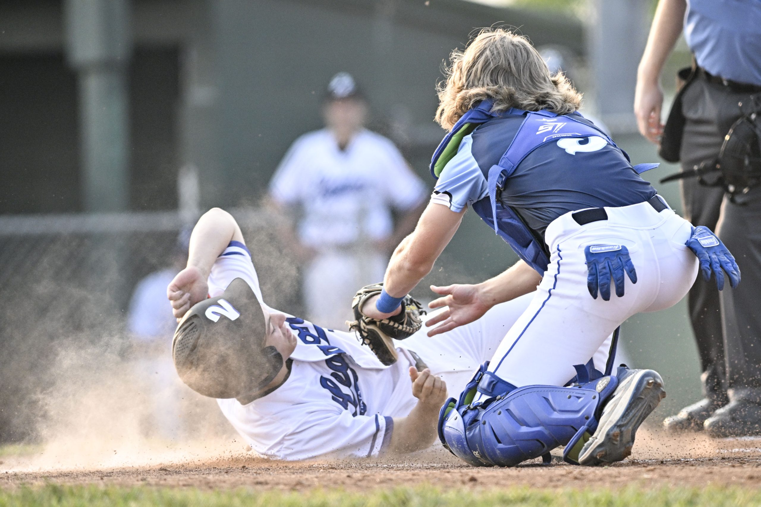 Post 2 overcome first-game jitters in 4-2 win in season opener